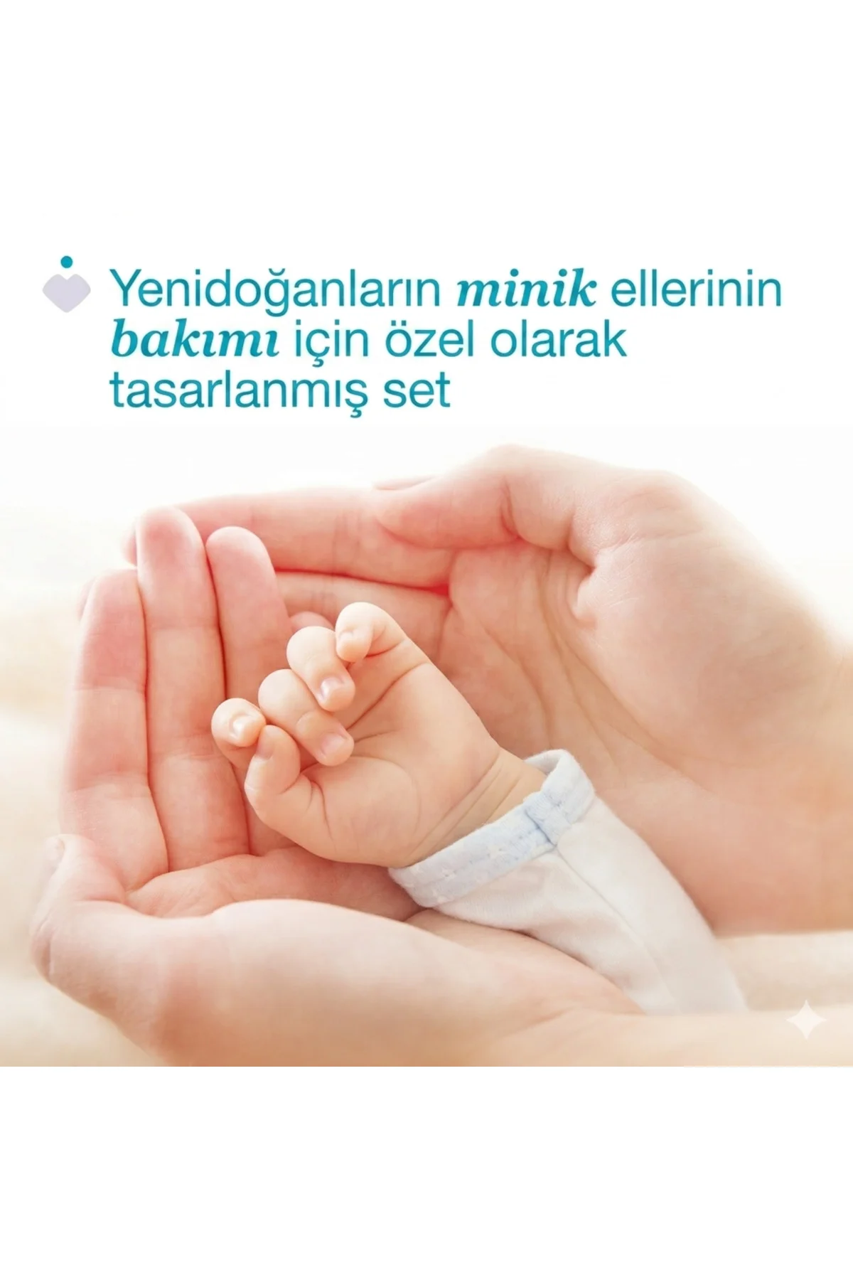 Bebek Tırnak Bakım Seti 0M+ Yenidoğan Tırnak Makası, Makas, Cımbız ve Törpü TİLKİ