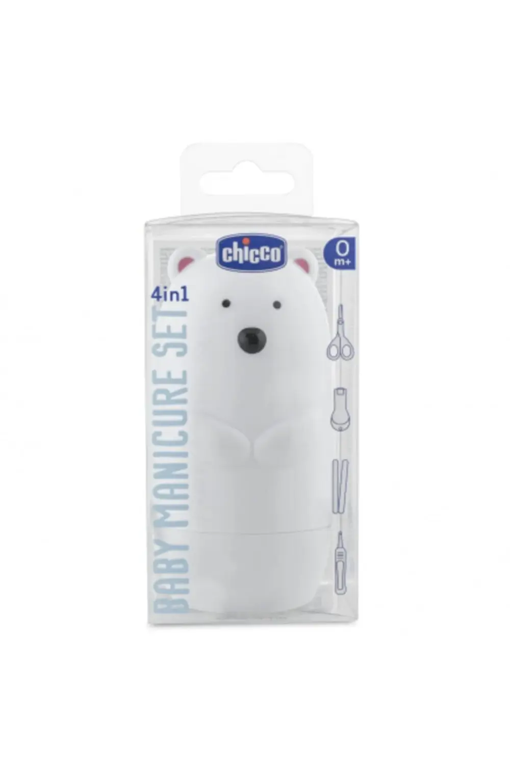 Bebek Tırnak Bakım Seti - Kutup Ayısı 4'lü Set 0 Ay