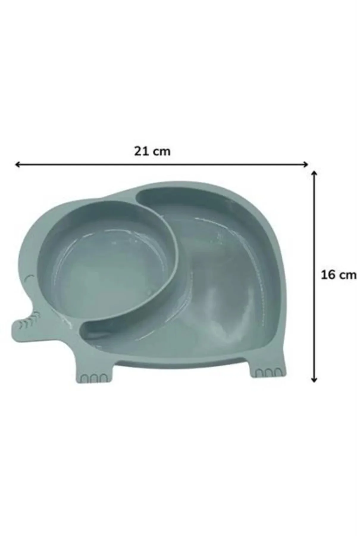 Bebek ve Çocuk için Sevimli Fil Model Desenli Yemek Bebek Mama Ka