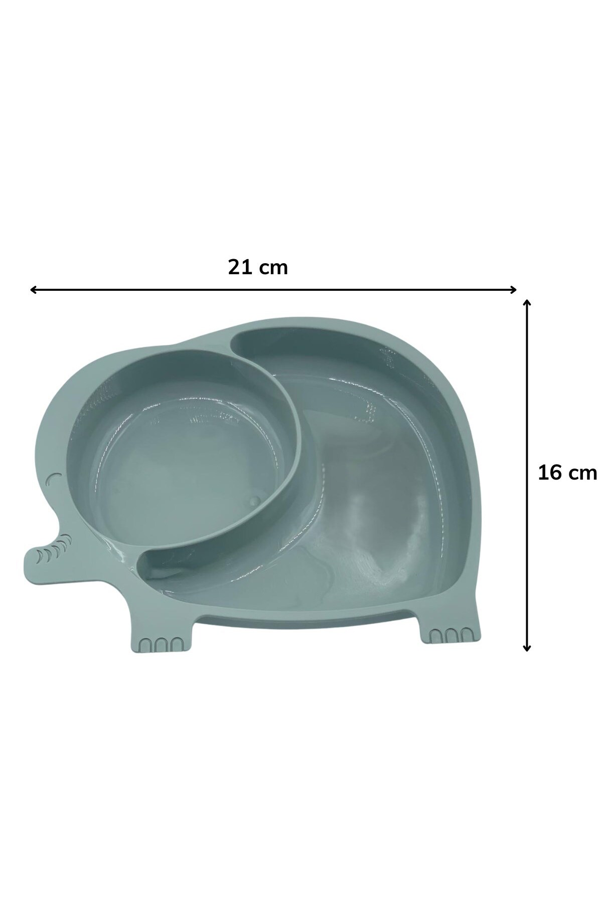 Ok Aksesuar Bebek Ve Çocuk İçin Sevimli Fil Model Desenli Yemek Bebek Mama Ka