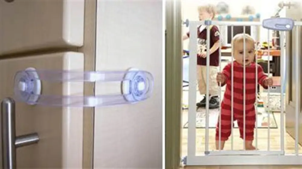 Bebek ve Çocuklar İçin Dolap Çekmece Emniyet Güvenlik Kilidi (474