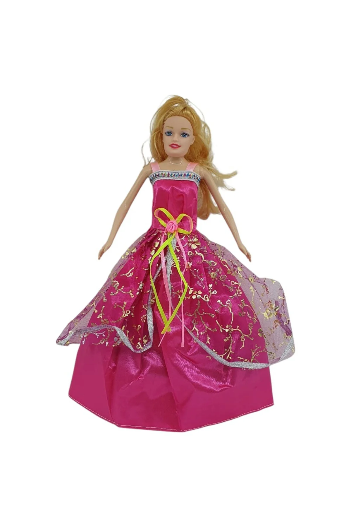 Bebek Yedek Elbiseli Ve Aksesuarlı - 1115-21 - Pembe (Lisinya)