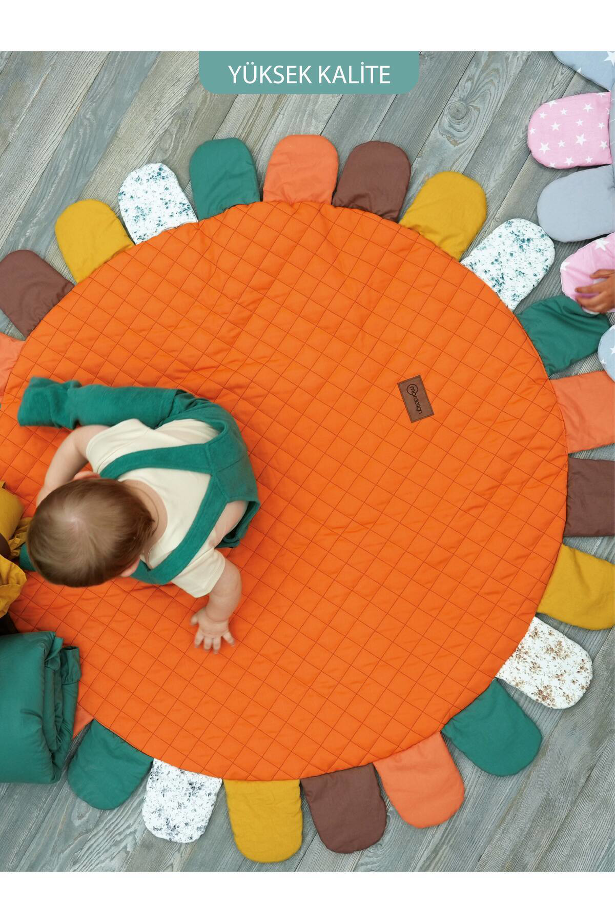 Mordesign Bebek/Çocuk Oyun Halisi, Yenidoğan Emekleme Pedi, Aktivite Mati,