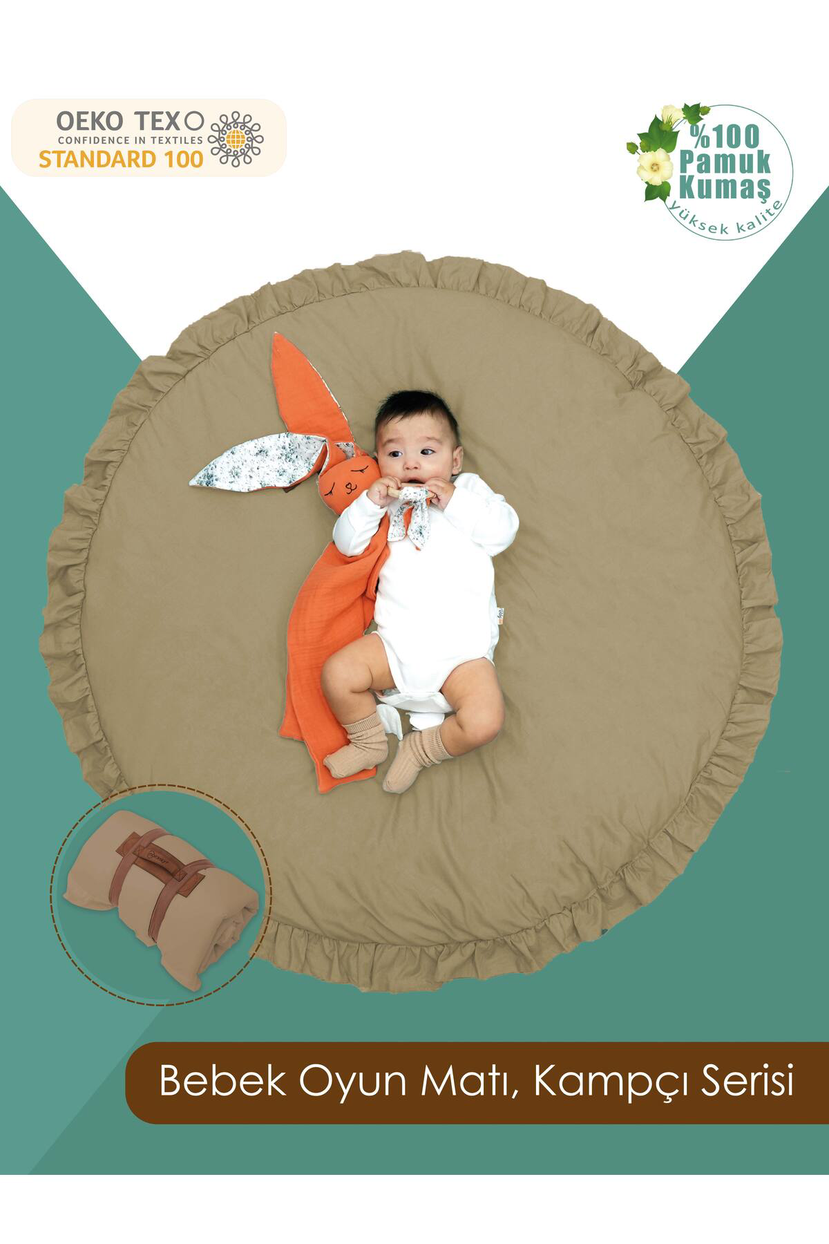 Mordesign Bebek/Çocuk Oyun Halisi, Yenidoğan Emekleme Pedi, Aktivite Mati,