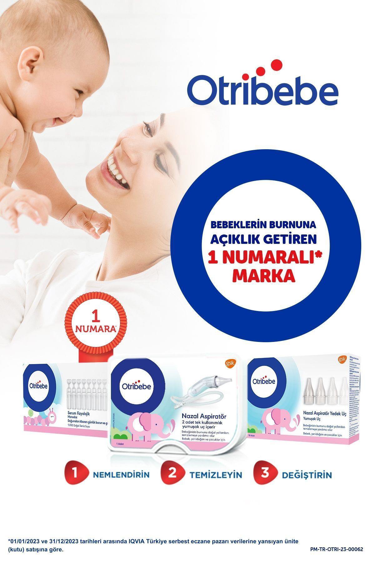 Bebekler için Yumuşak Uçlu Burun Aspiratörü