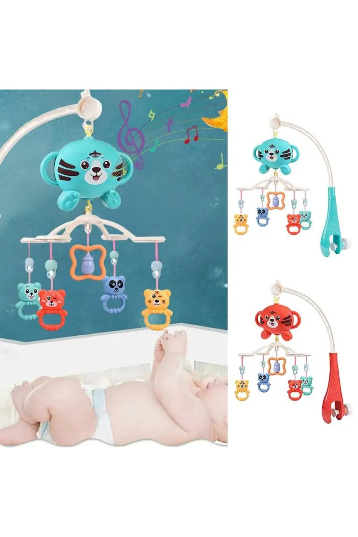 Oyuncak Store Bebekler Müzikli Beşik Hareketli Askili Döner Oyuncaklar | Yeni D