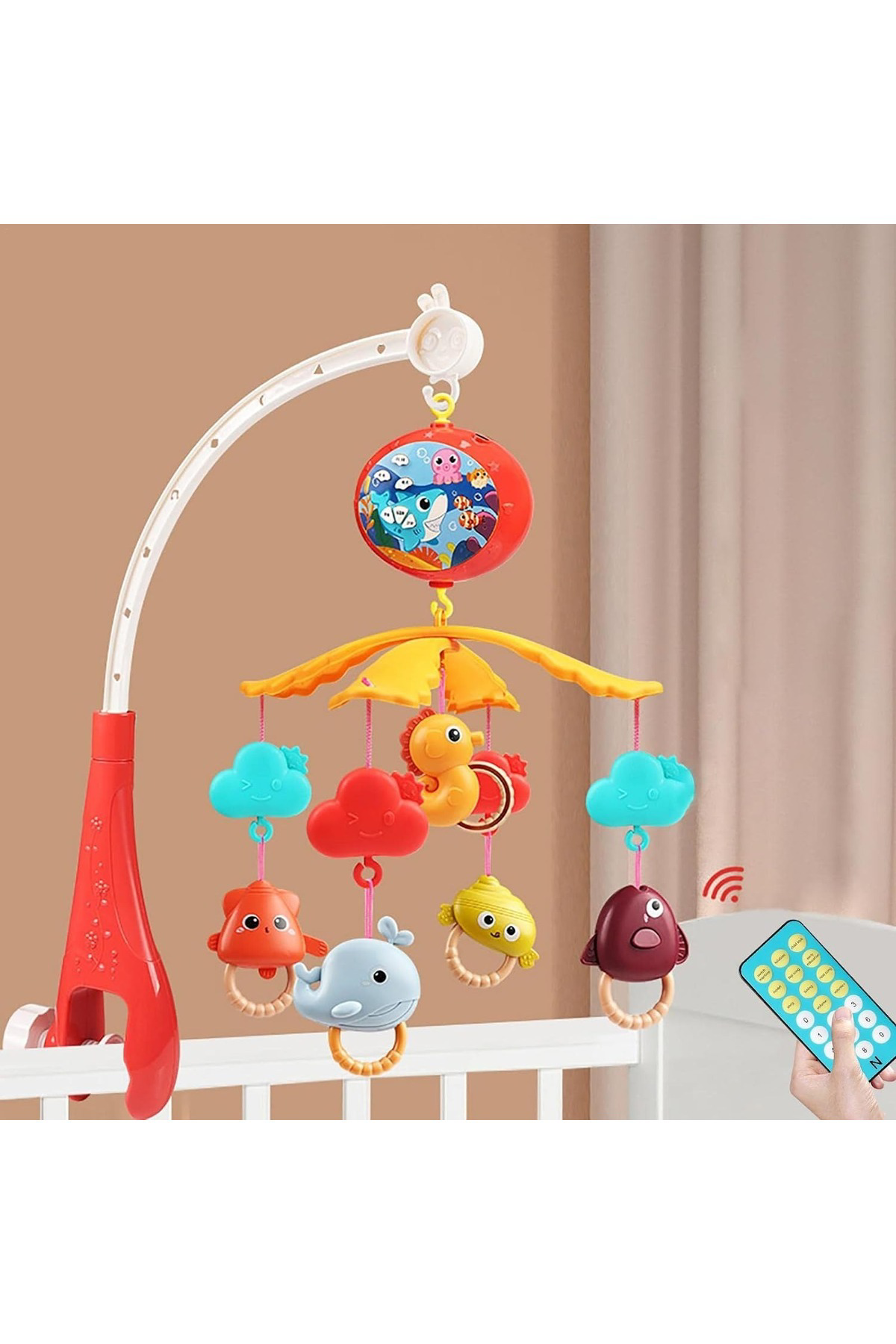 Oyuncak Store Bebekler Müzikli Beşik Hareketli Askili Döner Oyuncaklar | Yeni D