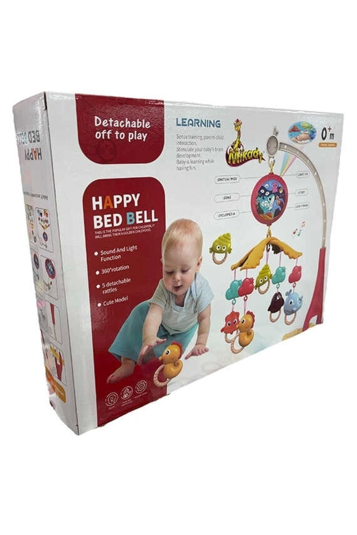 Oyuncak Store Bebekler Müzikli Beşik Hareketli Askili Döner Oyuncaklar | Yeni D