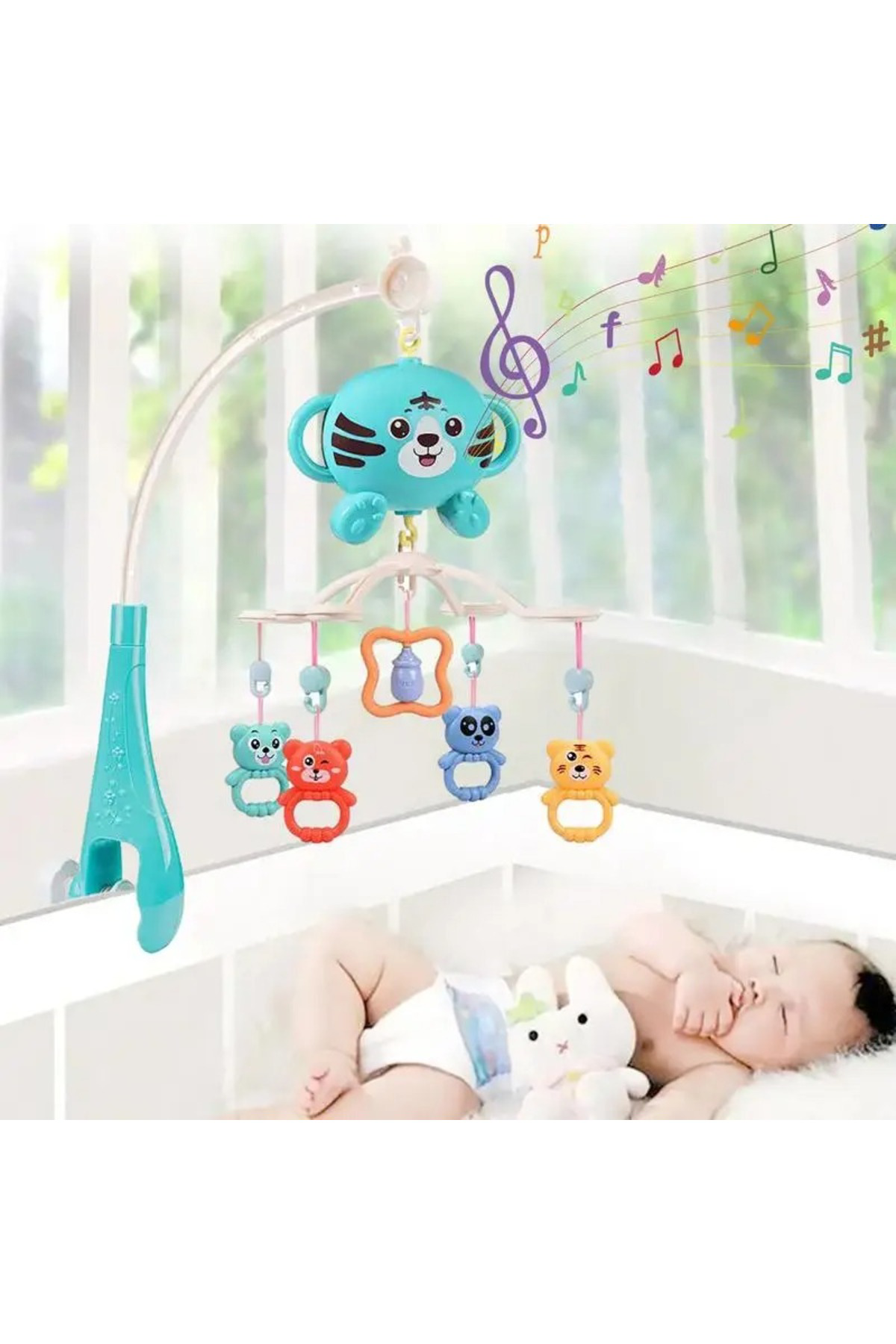 Oyuncak Store Bebekler Müzikli Beşik Hareketli Askili Döner Oyuncaklar | Yeni D