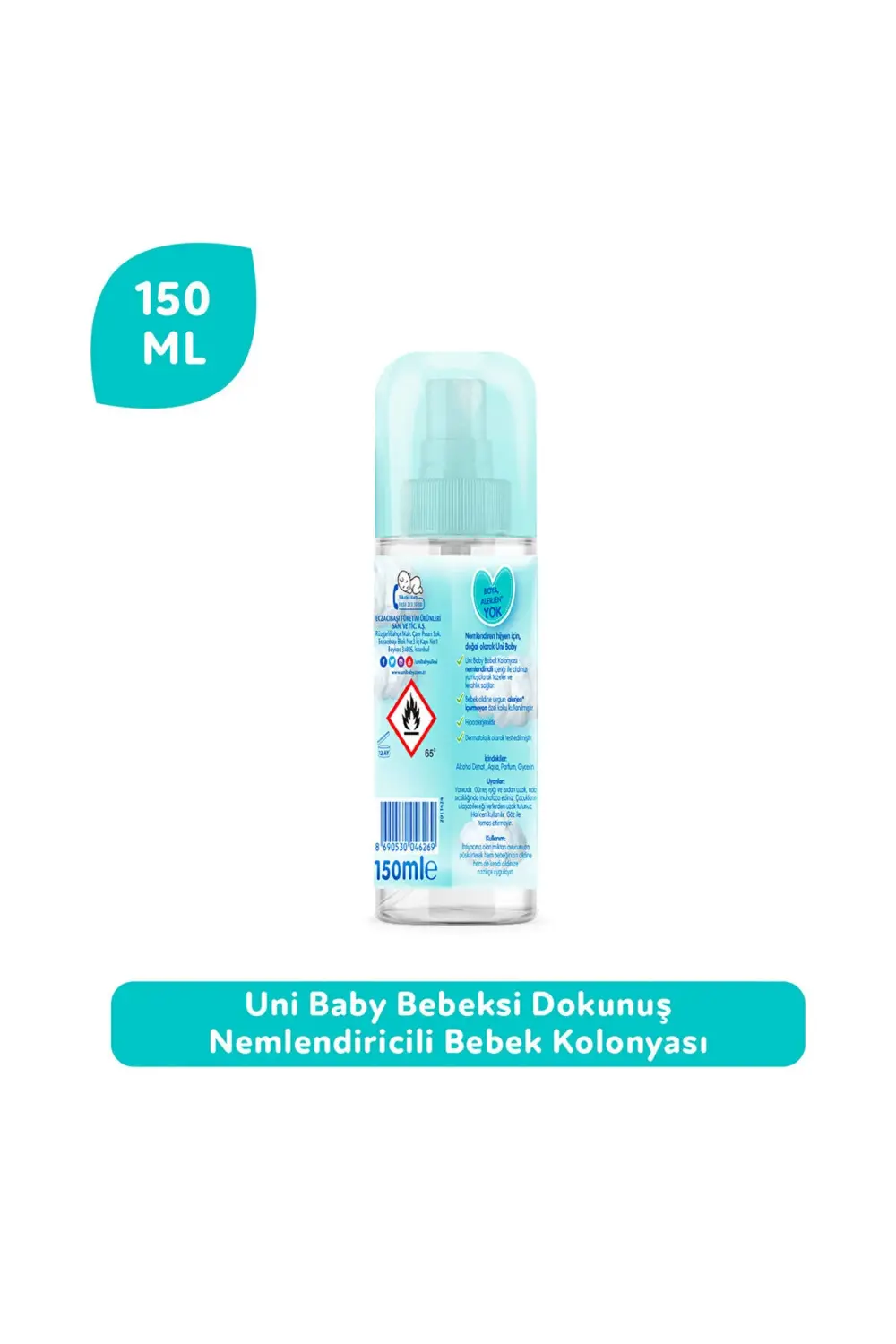 Bebeksi Kokular Bebek Kolonyası 150 ml