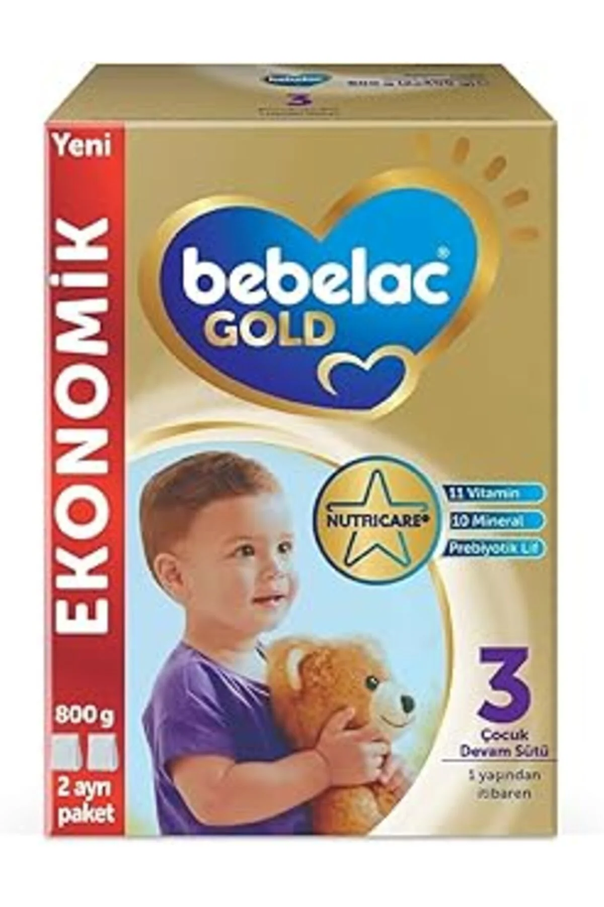 Bebelac 3 Devam Sütü 800 G 1 Yaş+