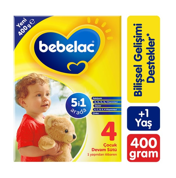 Bebelac Bebek Devam Sütü No4 400 Gr Bebelac Bebek Devam Sütü No4 400 Gr