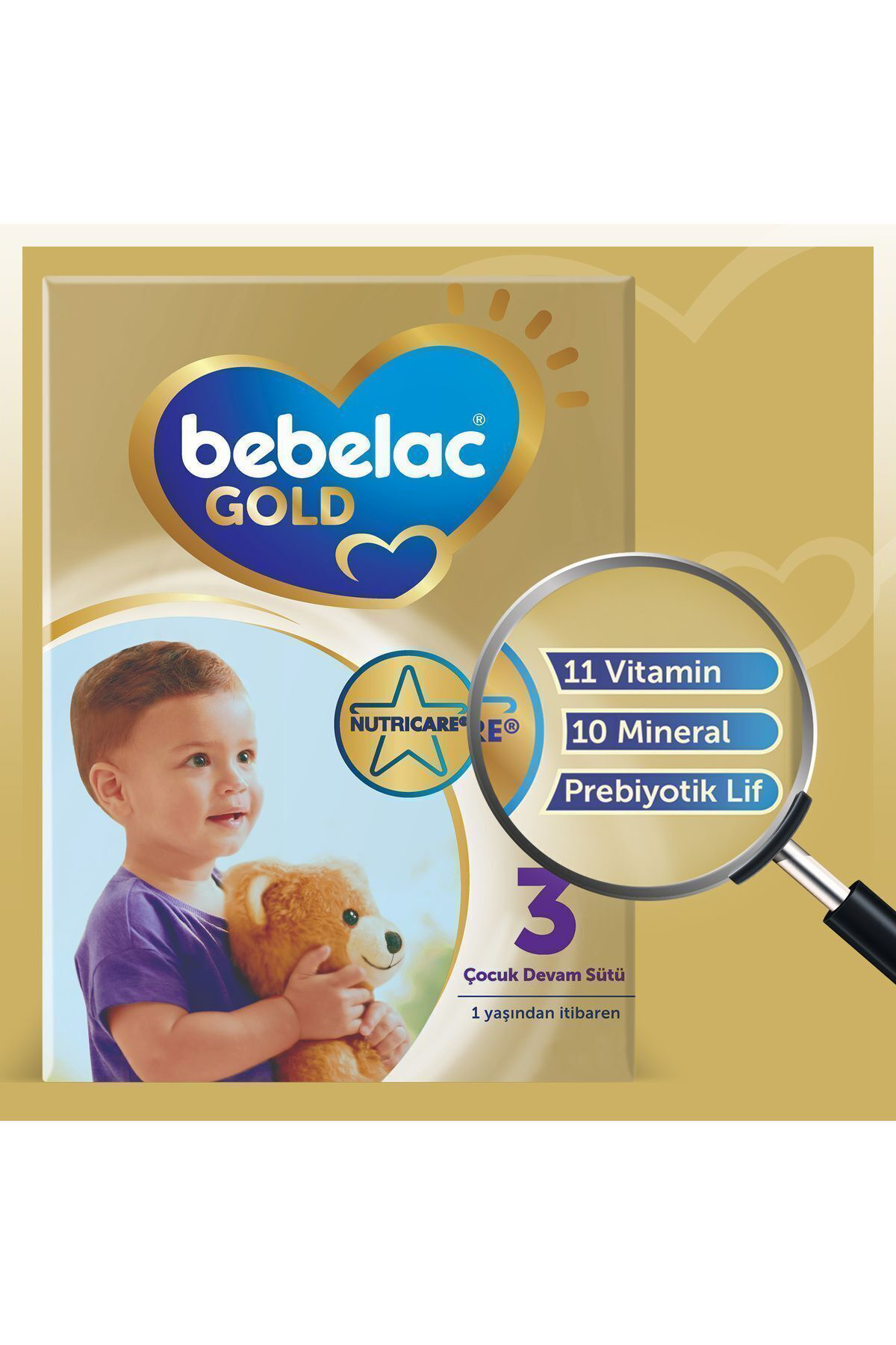 Bebelac  Gold 3 Devam Sütü 9 Ay+ 800 Gr