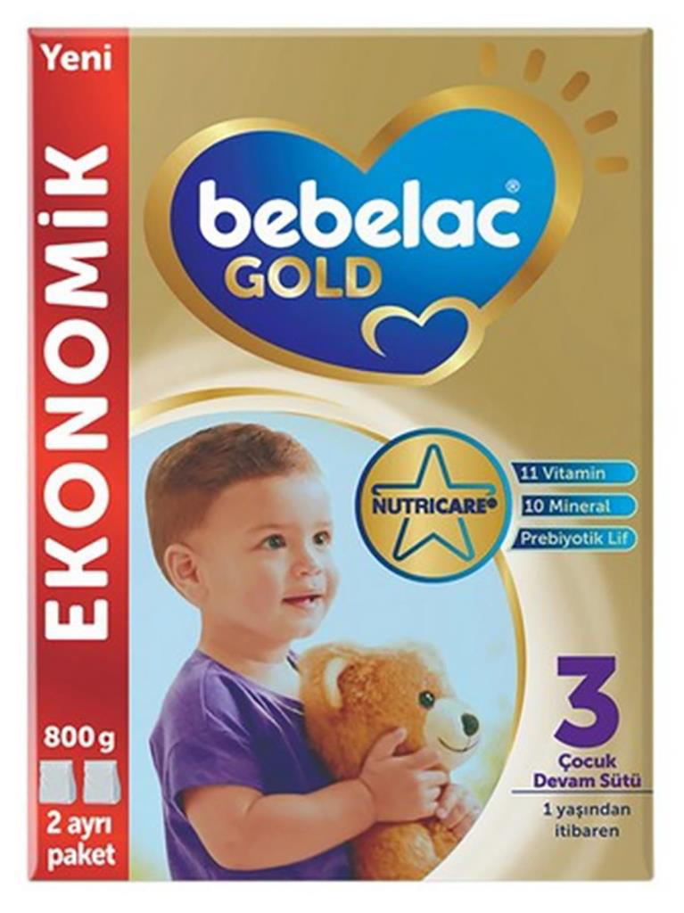 Bebelac Gold Bebek Devam Sütü No3 800 Gr Bebelac Gold Bebek Devam Sütü No3 800 Gr