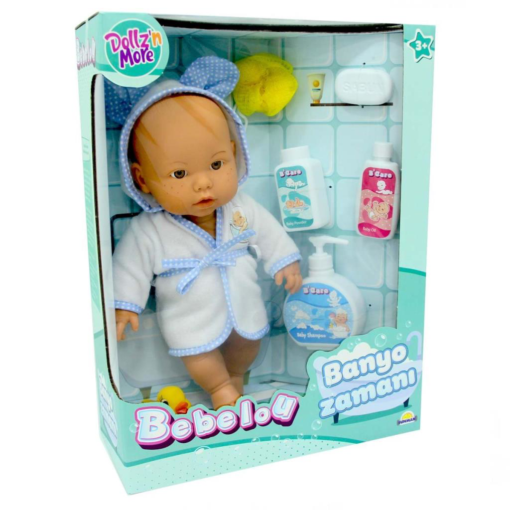 Bebelou Banyo Zamanı Bebek