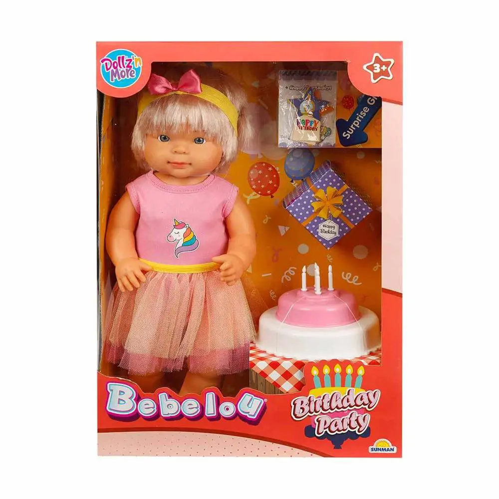 Bebelou Doğum Günü Bebeği 40 cm Bebelou Doğum Günü Bebeği 40 cm