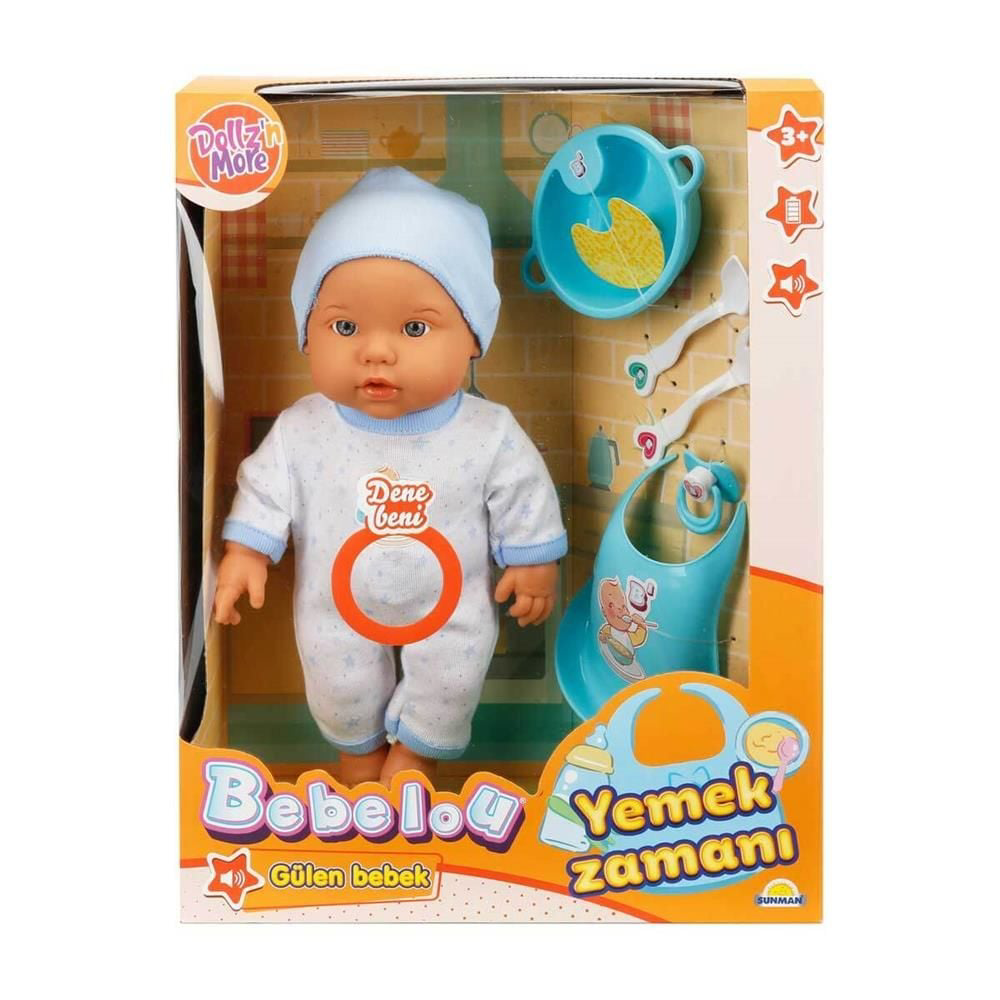 Bebelou Yemek Zamanı Sesli Bebek