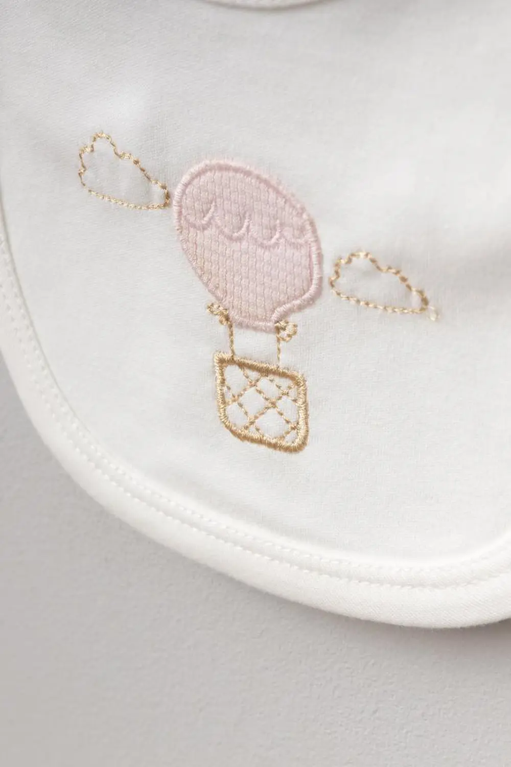 Bebitof %100 Pamuk Balonlu Tavşan Desenli 5 Parça Yenidoğan Hasta