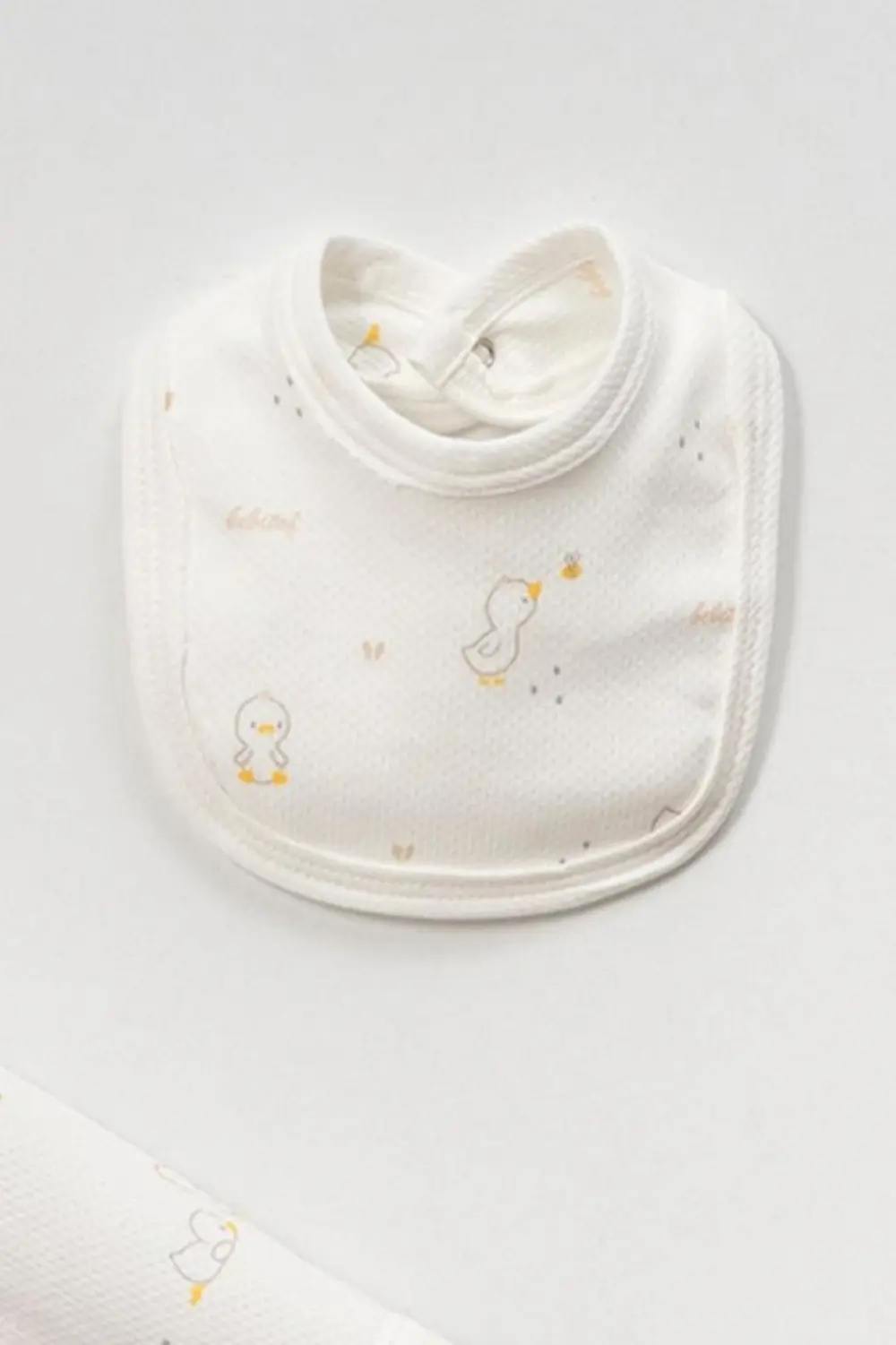 Bebitof %100 Pamuk Civciv Desenli 5 Parça Yenidoğan Hastane Çıkış