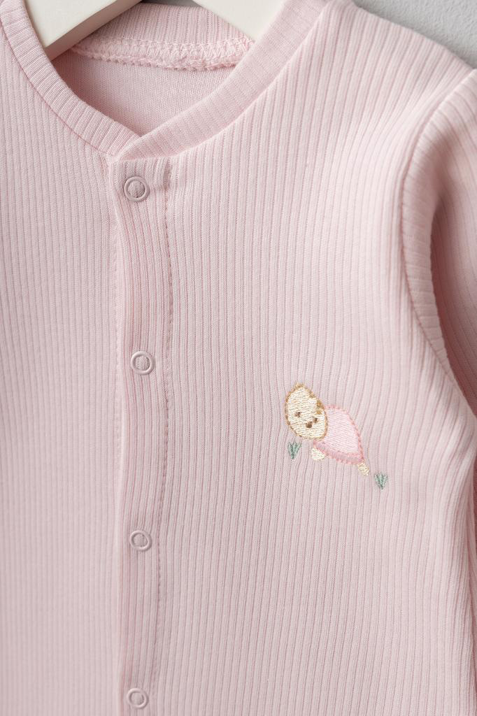 Bebitof  %100 Pamuk Kaplumbağa Desenli 10 Parça Kutulu Yenidoğan H