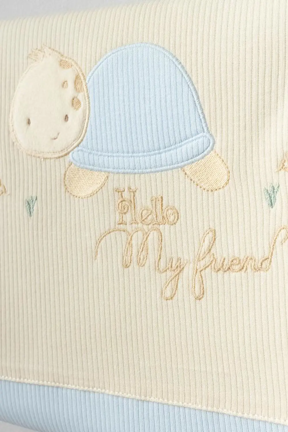 Bebitof %100 Pamuk Kaplumbağa Desenli 10 Parça Kutulu Hastane Çık