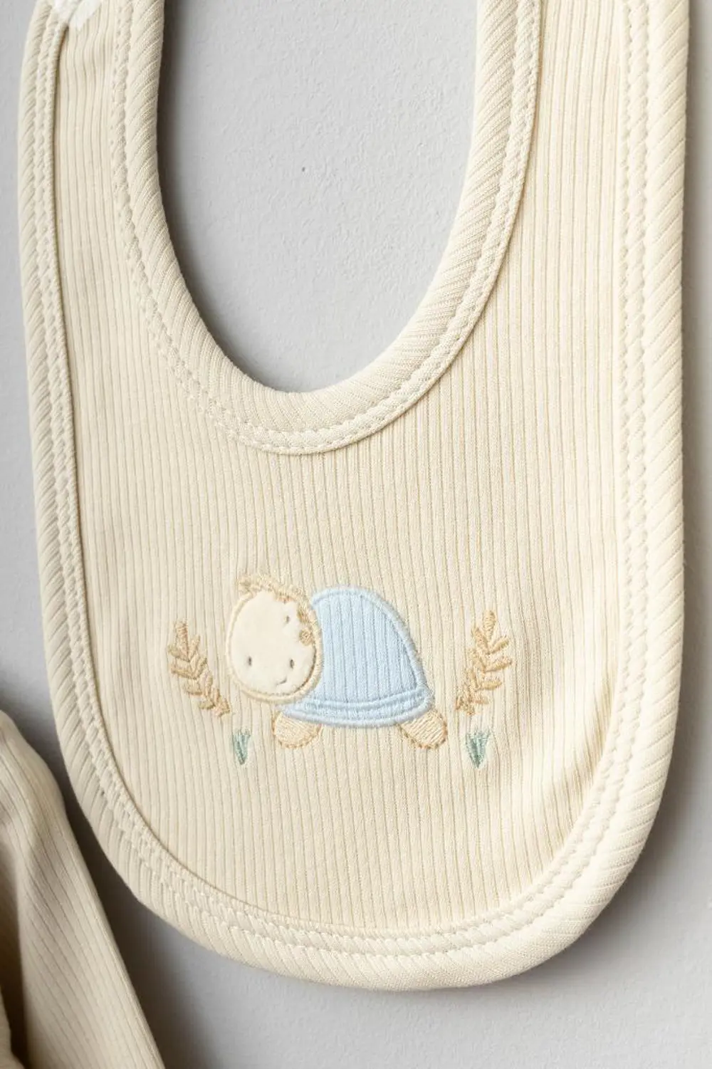 Bebitof %100 Pamuk Kaplumbağa Desenli 10 Parça Kutulu Hastane Çık