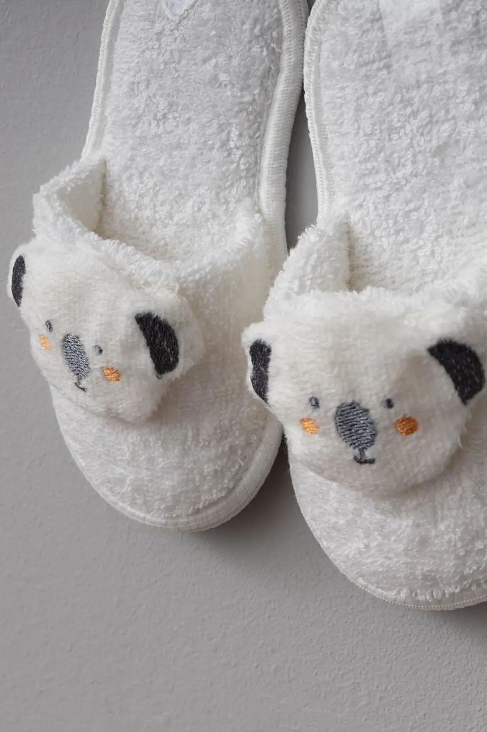 Bebitof %100 Pamuk Koala Desenli Bebek Bornoz Seti BBTF.BYZ.30047