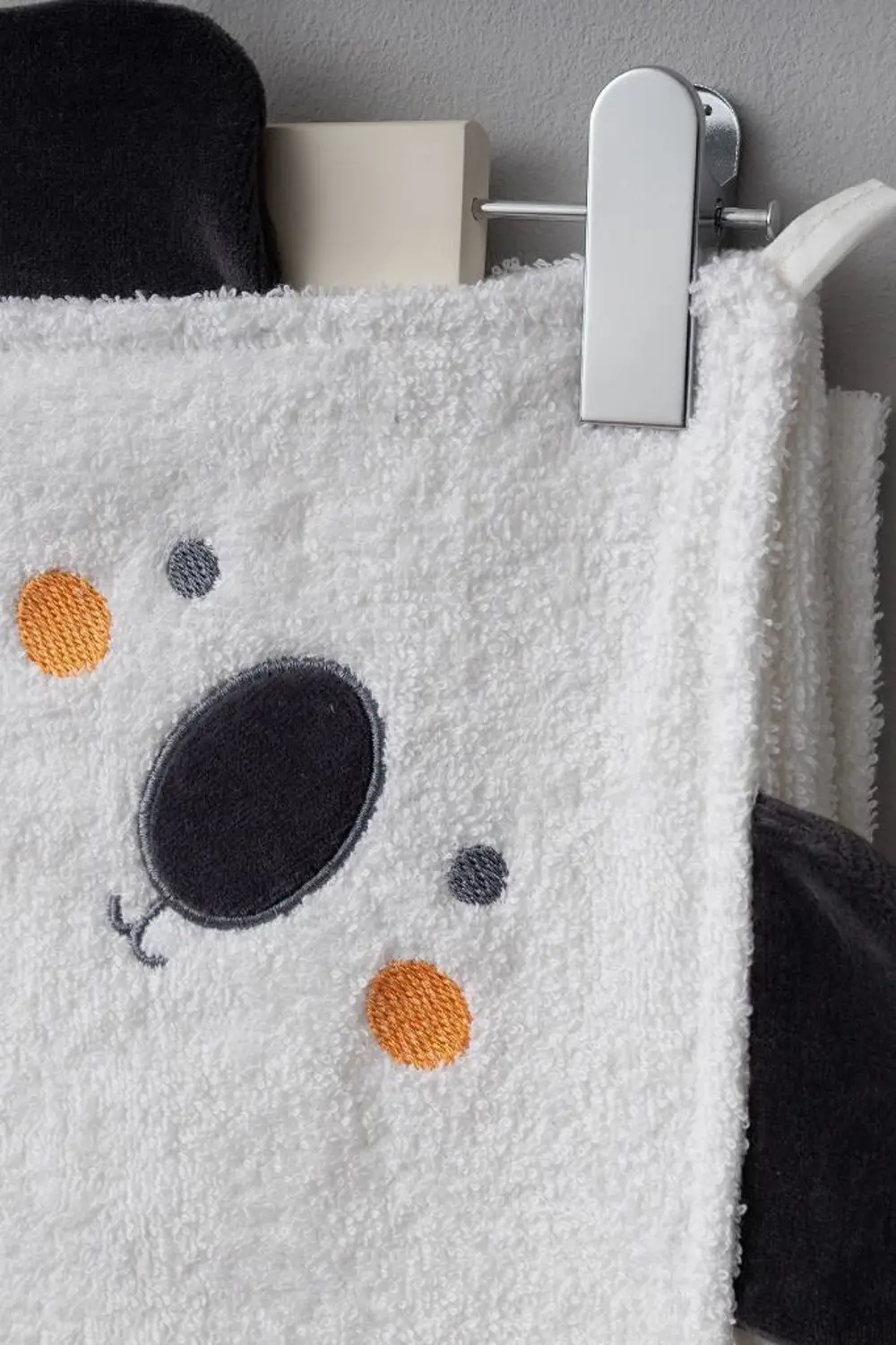 Bebitof %100 Pamuk Koala Desenli Bebek Bornoz Seti BBTF.BYZ.30047