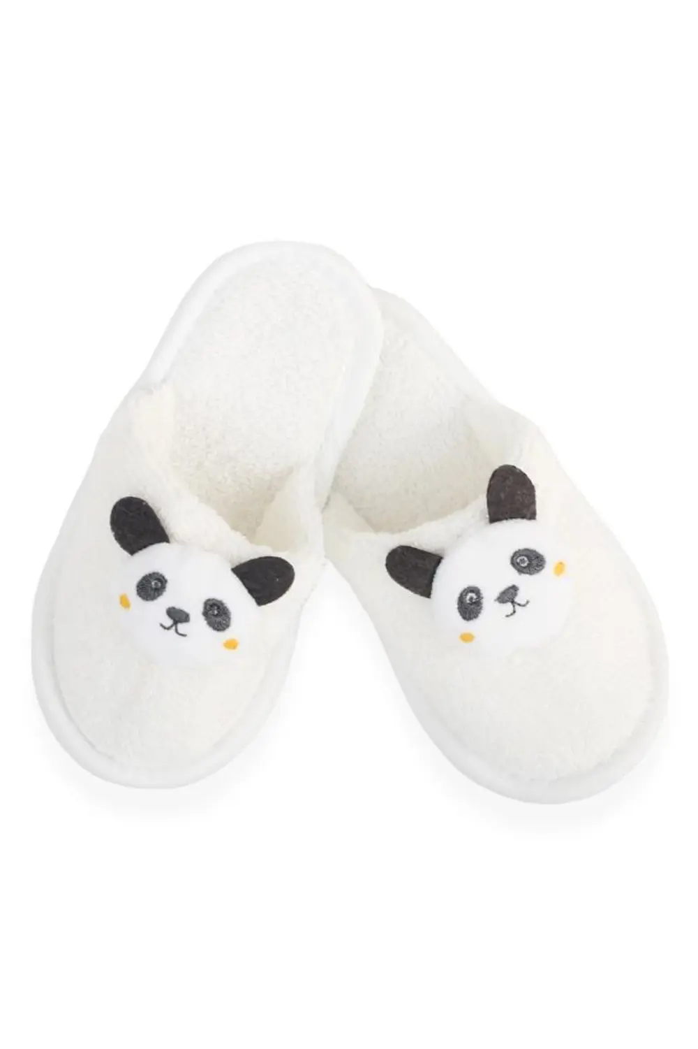 Bebitof %100 Pamuk Panda Desenli Bornoz Seti BBTF.BYZ.30037