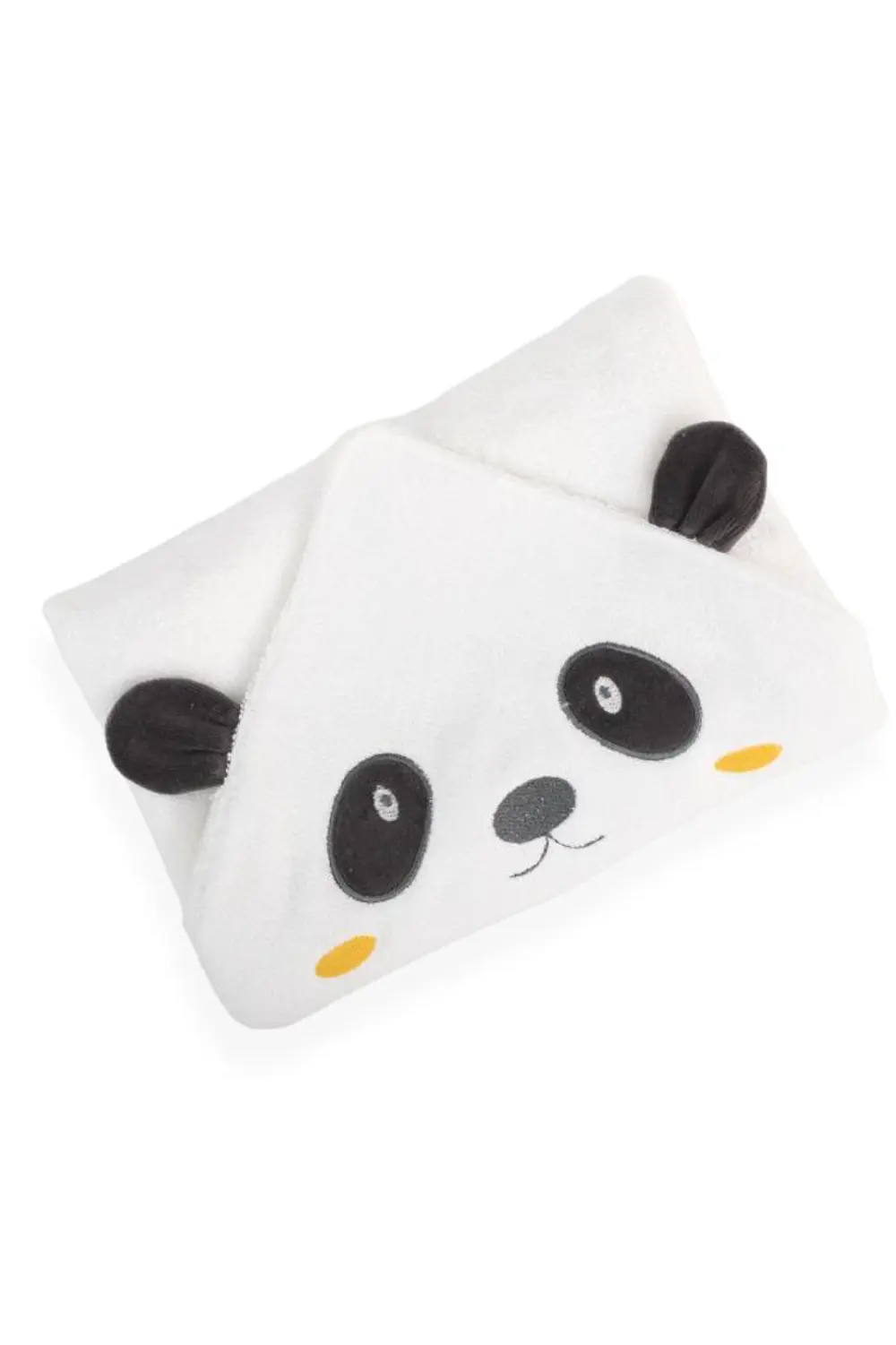 Bebitof %100 Pamuk Panda Desenli Bornoz Seti BBTF.BYZ.30037