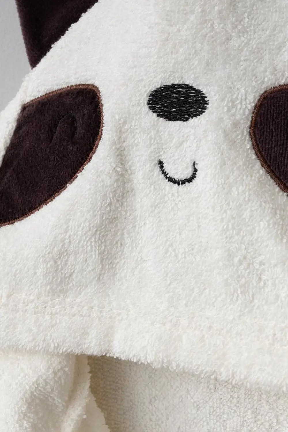 Bebitof %100 Pamuk Rakun Desenli Kutulu Bebek Bornoz Seti BBTF.EK