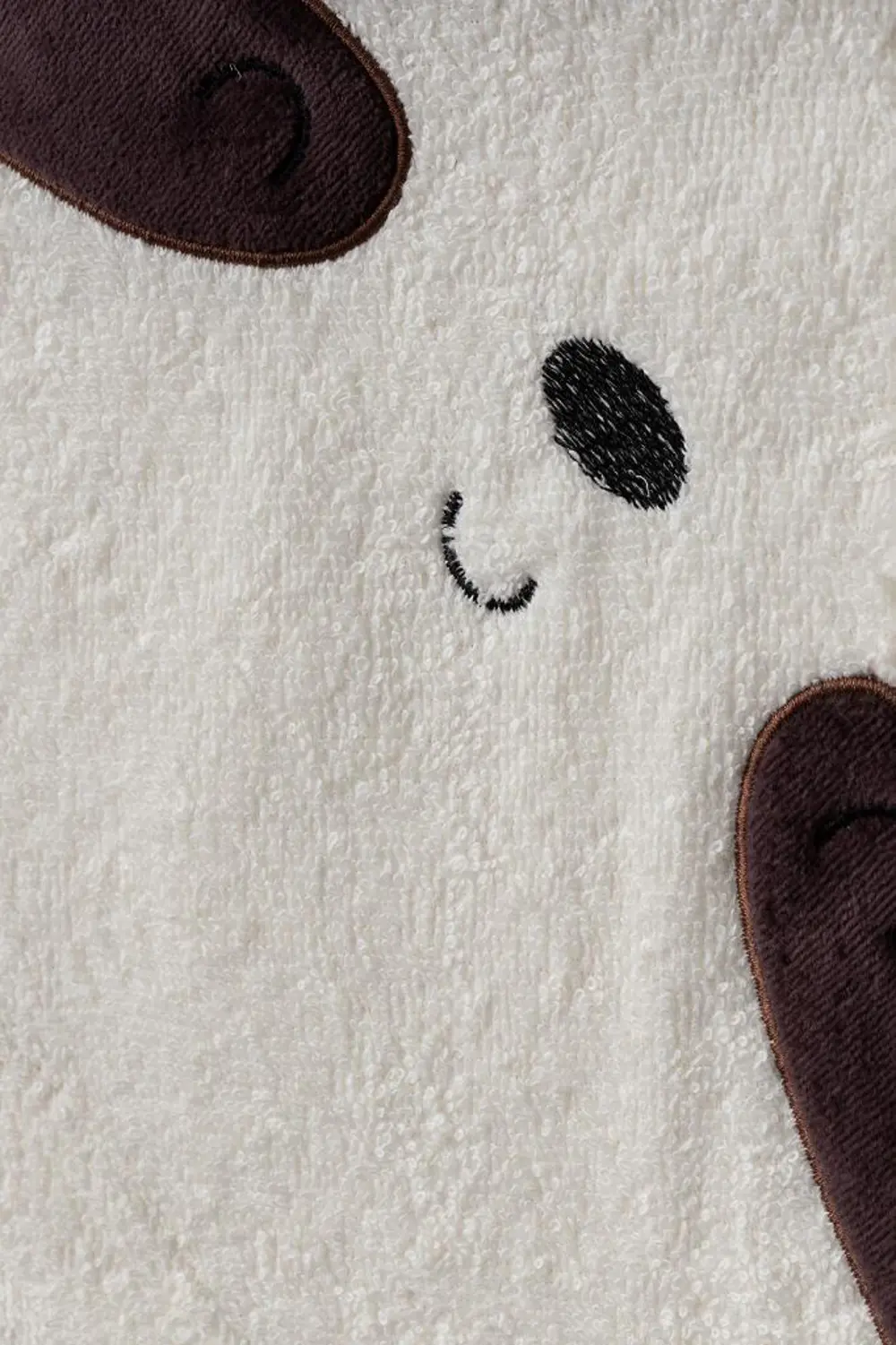 Bebitof %100 Pamuk Rakun Desenli Kutulu Bebek Bornoz Seti BBTF.EK