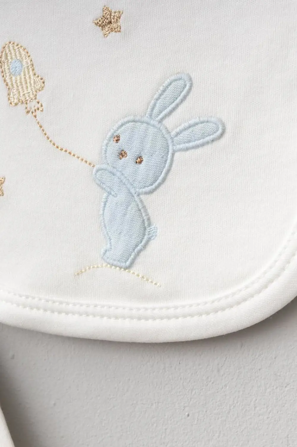 Bebitof %100 Pamuk Sarılan Ayıcık Desenli 10 Parça Kutulu Yenidoğ