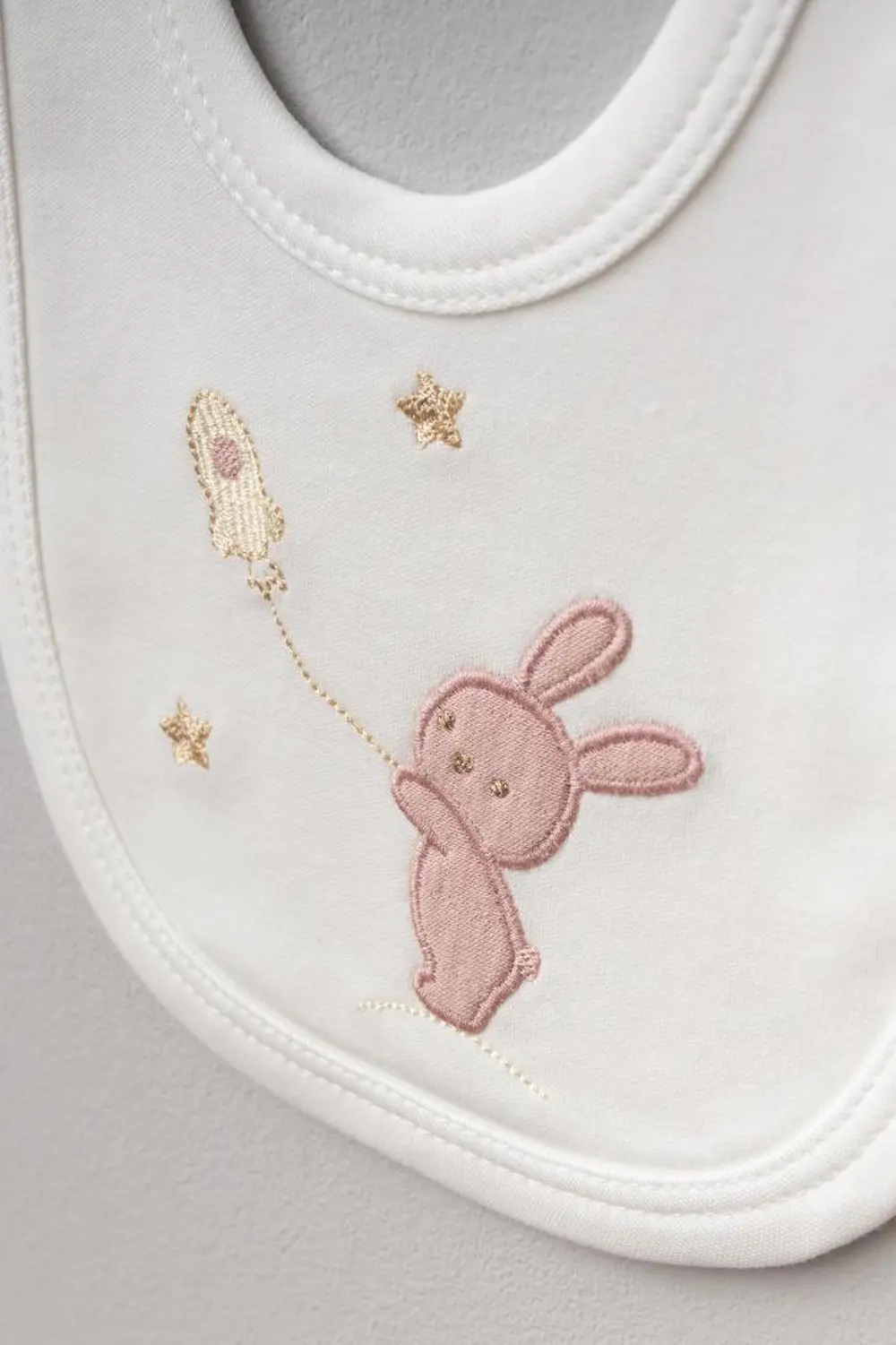 Bebitof %100 Pamuk Sarılan Ayıcık Tavşan Desenli 5 Parça Yenidoğa