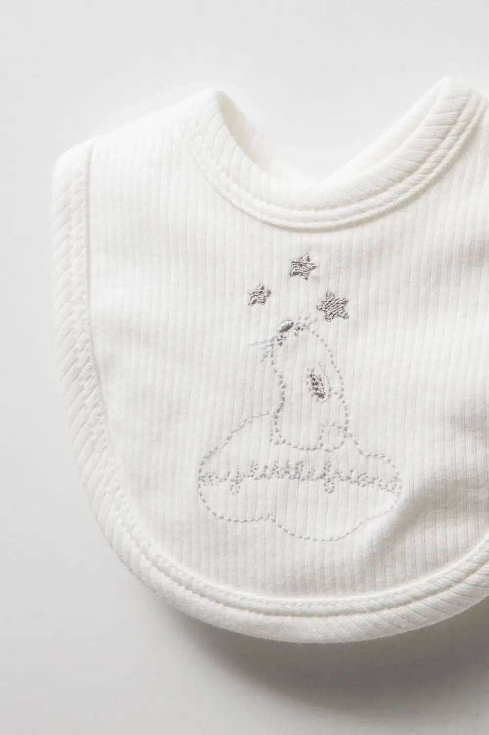 Bebitof %100 Pamuk Sevimli Buluttaki Tavşan Desenli 5 Parça Yenid