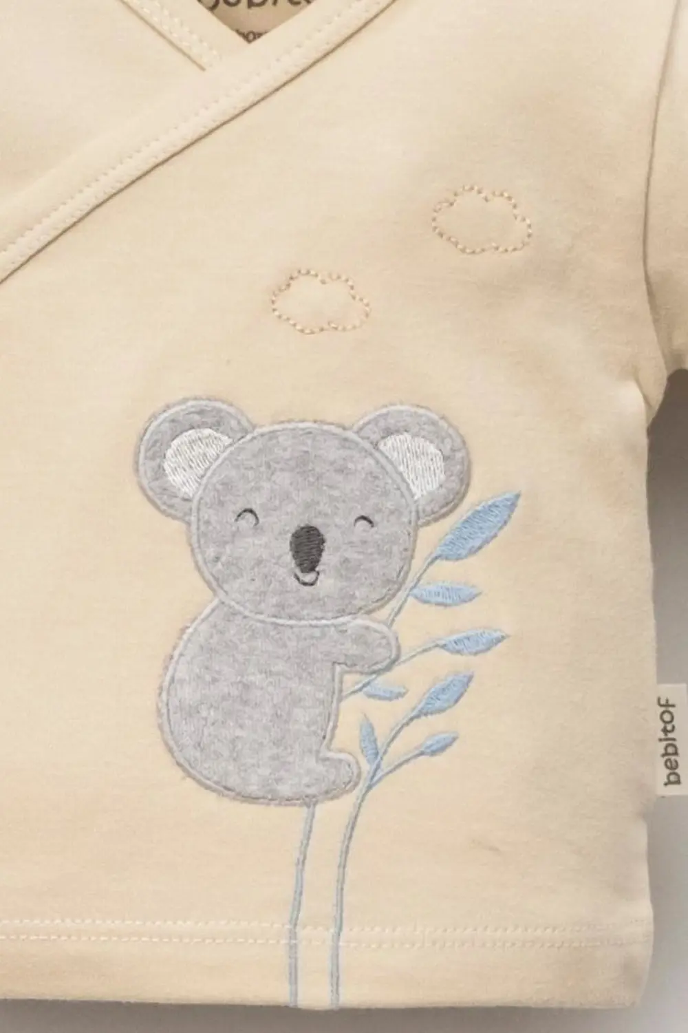 Bebitof %100 Pamuk Sevimli Koala Desenli 10 Parça Kutulu Yenidoğa