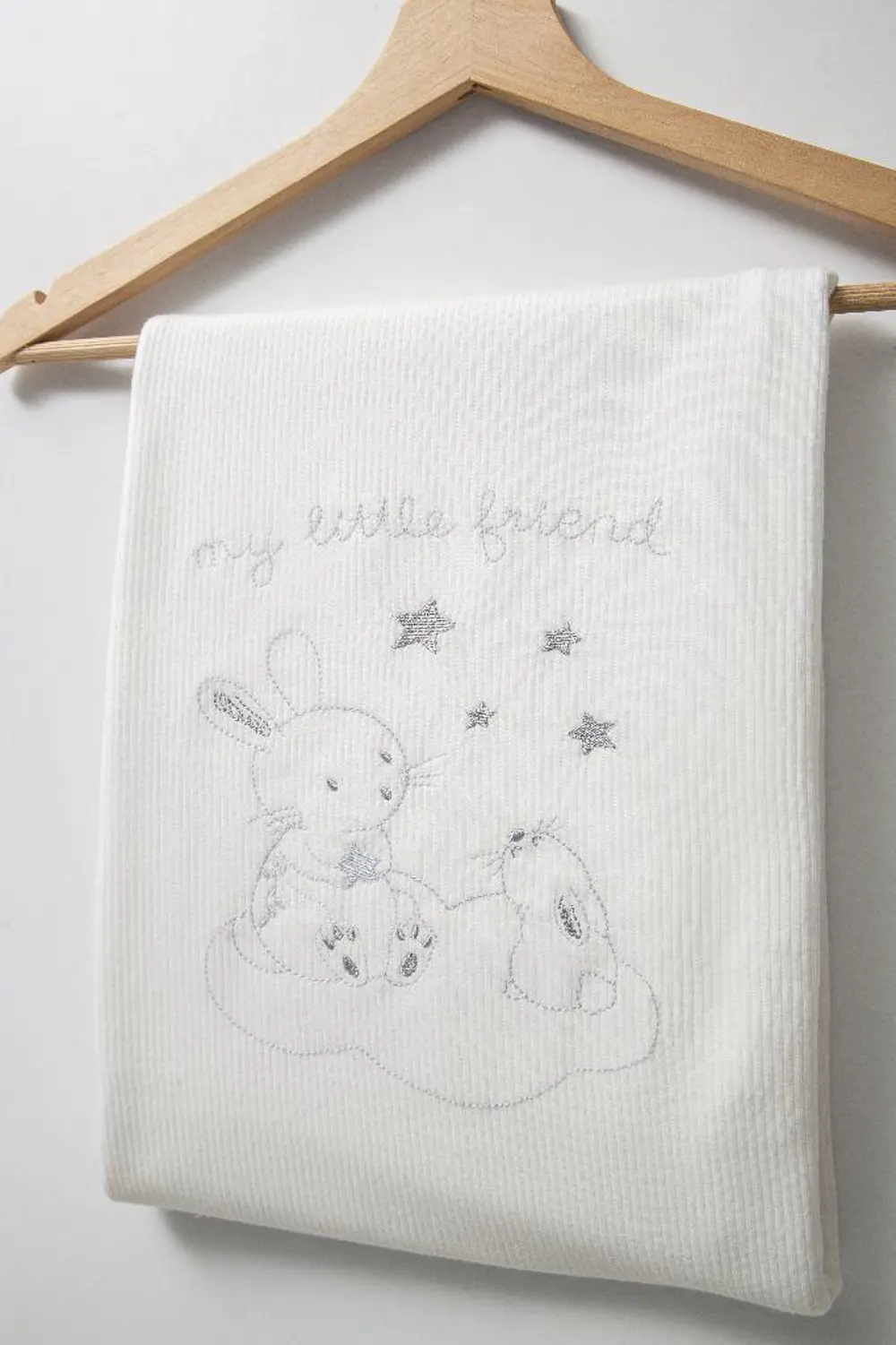 Bebitof %100 Pamuk Sevimli Tavşanlar Desenli 10 Parça Kutulu Yeni