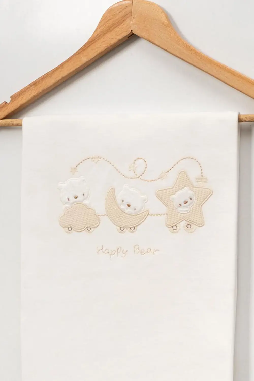 Bebitof %100 Pamuk Sevimli Trendeki Ayıcık Desenli 10 Parça Kutul