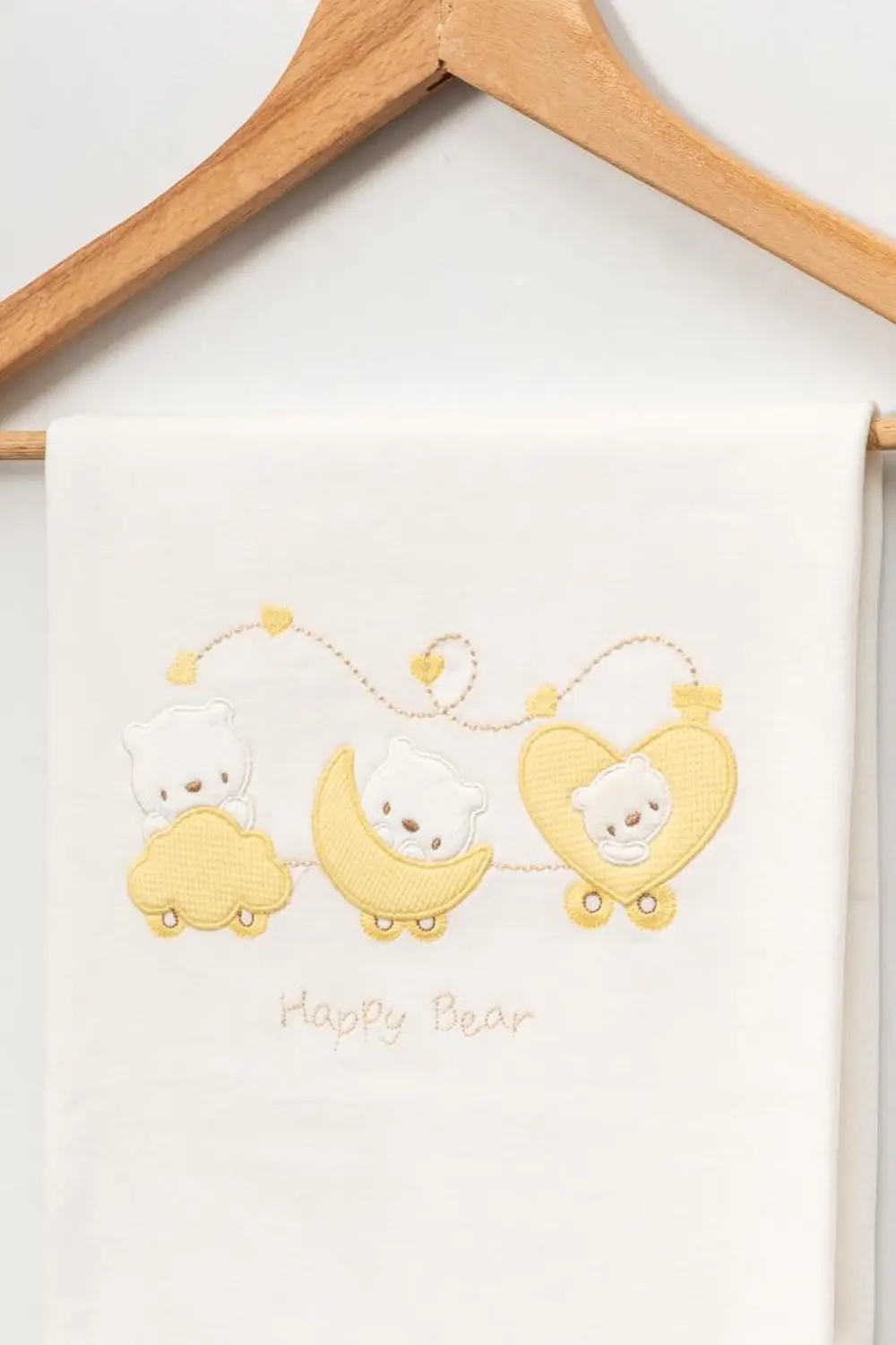 Bebitof %100 Pamuk Sevimli Trendeki Ayıcık Desenli 10 Parça Kutul