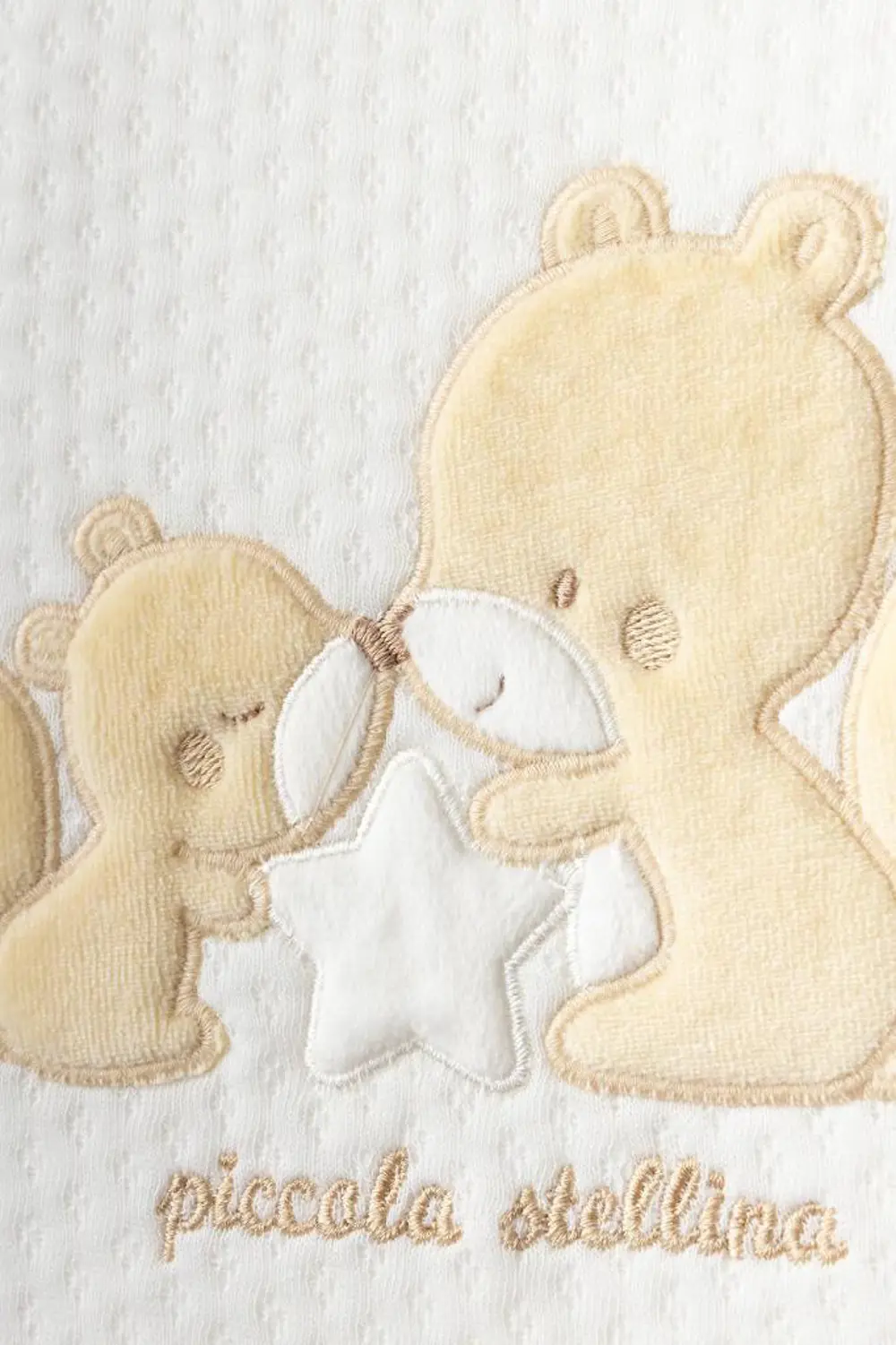 Bebitof %100 Pamuk Sevimli Yıldızlı Sincaplar Desenli 10 Parça Ku