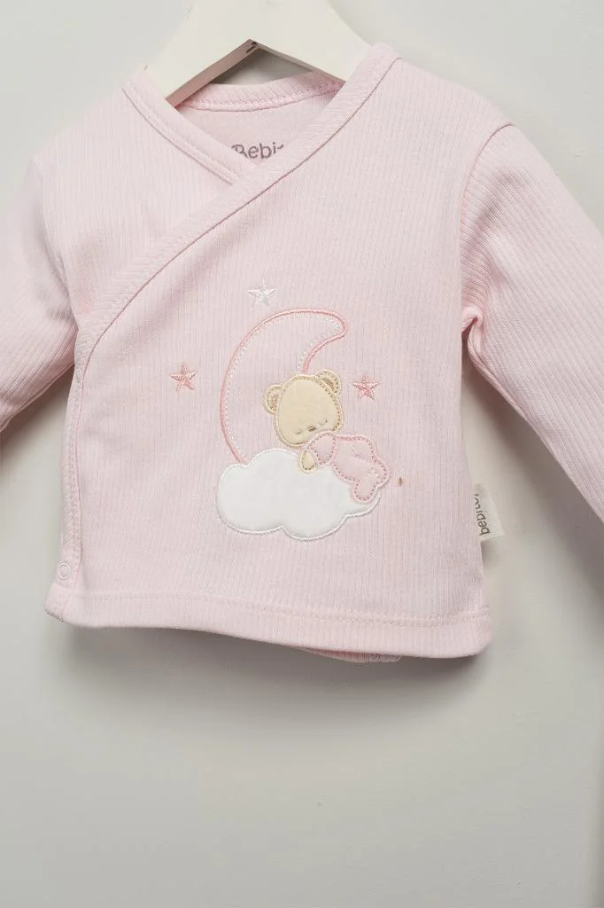 Bebitof %100 Pamuk Sweet Dreams Desenli 10 Parça Kutulu Yenidoğan Hastane Çıkışı Zıbın Seti Pembe BBTF.PMB.10097.02 Bebitof %100 Pamuk Sweet Dreams Desenli 10 Parça Kutulu Yenidoğan Hastane Çıkışı Zıbın Seti Pembe BBTF.PMB.10097.02