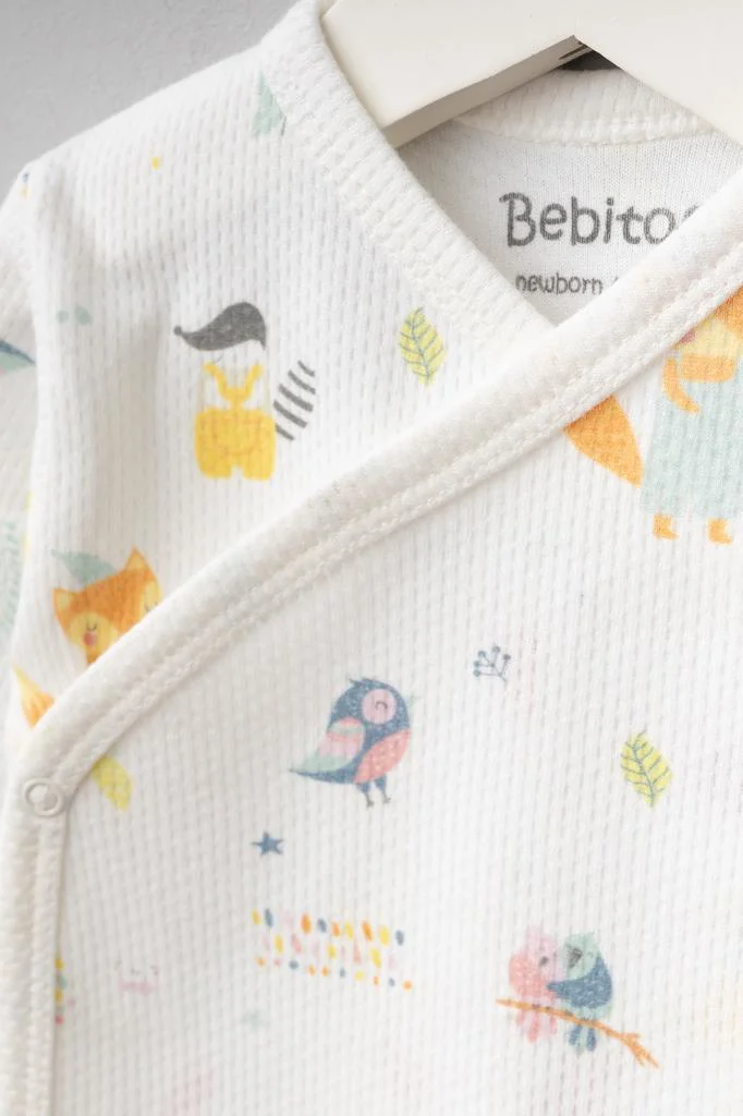Bebitof %100 Pamuk Tilki Desenli Desenli 10 Parça Kutulu Yenidoğan Hastane Çıkısı Seti Ekru BBTF.10112.03.EKR Bebitof %100 Pamuk Tilki Desenli Desenli 10 Parça Kutulu Yenidoğan Hastane Çıkısı Seti Ekru BBTF.10112.03.EKR