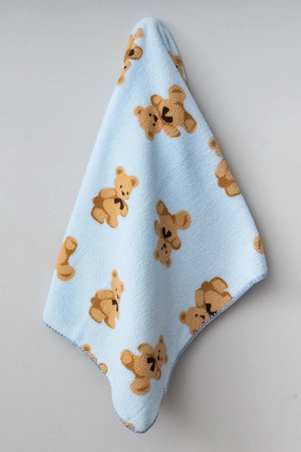 Bebitof Sevimli Ayı Desenli Wellsoft Battaniye