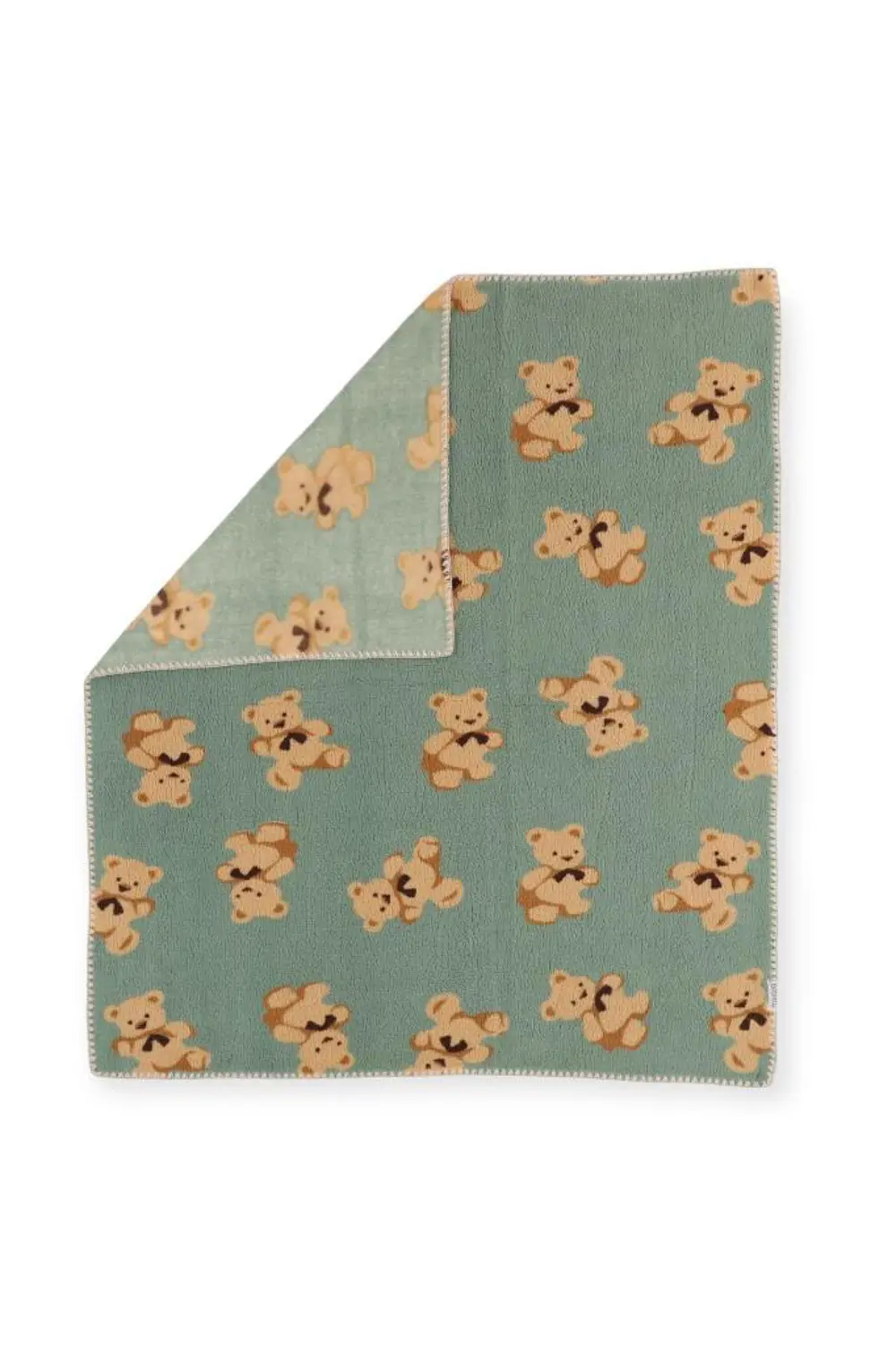 Bebitof Sevimli Ayı Desenli Wellsoft Battaniye