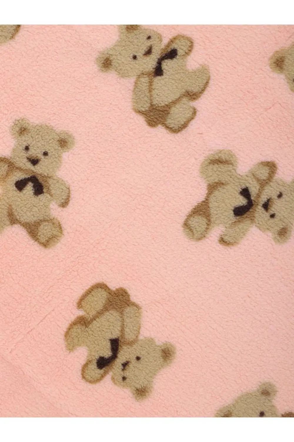 Bebitof Sevimli Ayı Desenli Wellsoft Battaniye