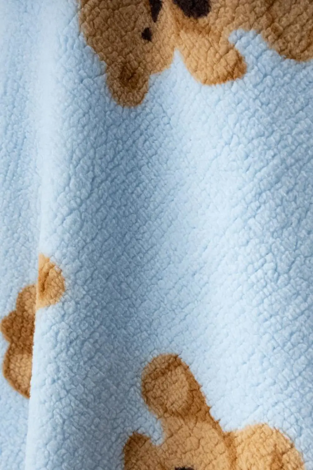 Bebitof Sevimli Ayı Desenli Wellsoft Battaniye