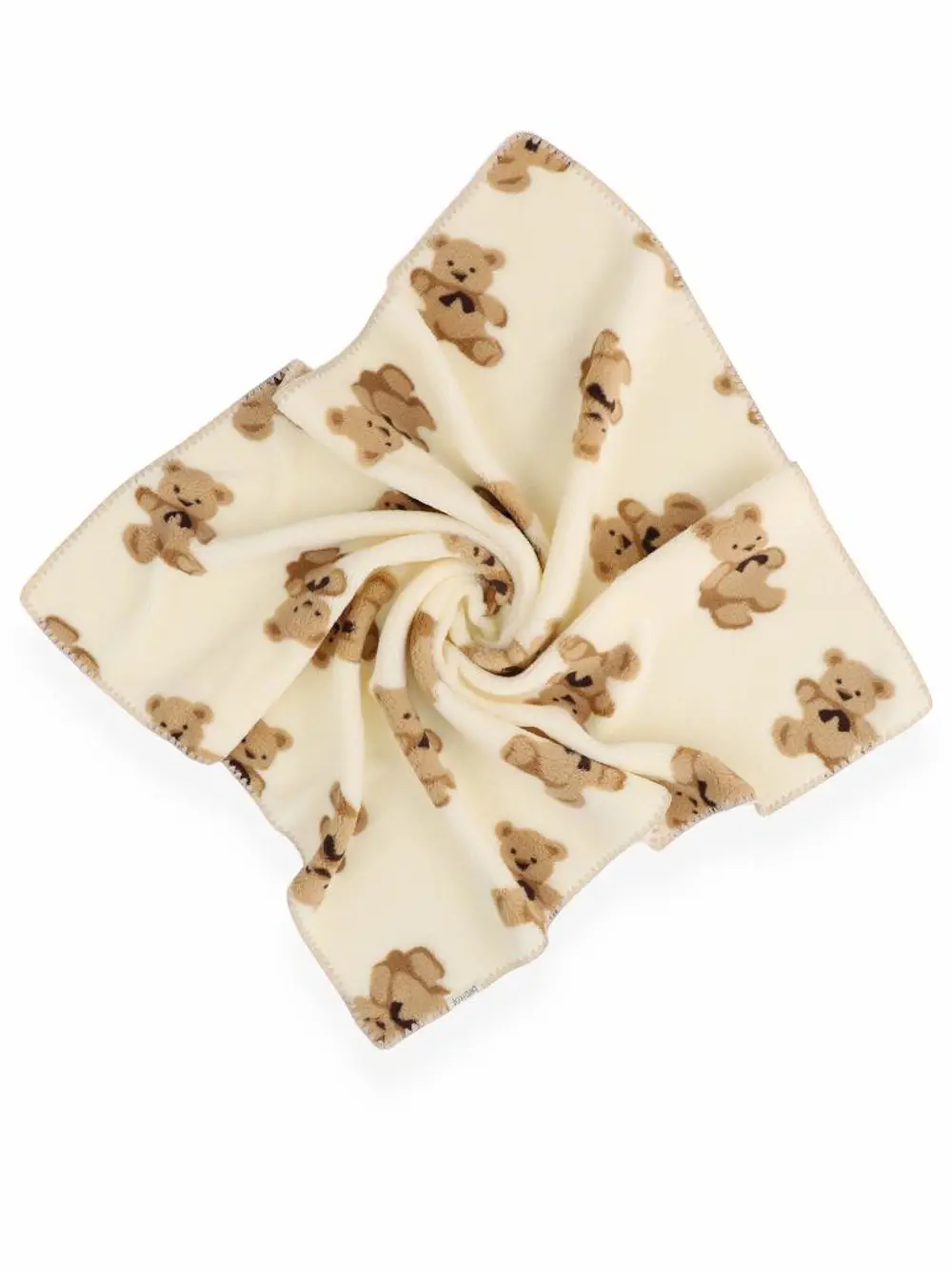 Bebitof Sevimli Ayıcıklar Desenli 90x100 cm Peluş Bebek Battaniye