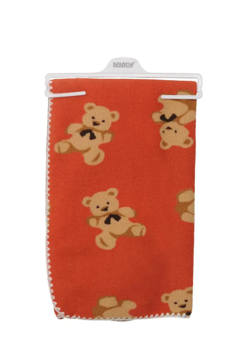 Bebitof Sevimli Ayıcıklar Desenli 90x100 cm Peluş Bebek Battaniye