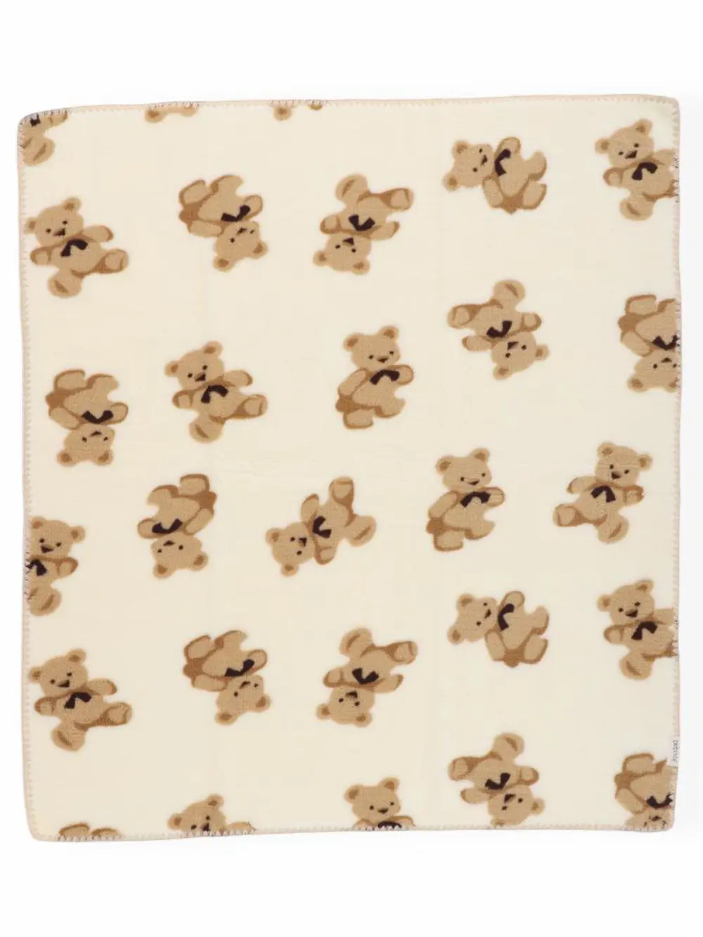 Bebitof Sevimli Ayıcıklar Desenli 90x100 cm Peluş Bebek Battaniye