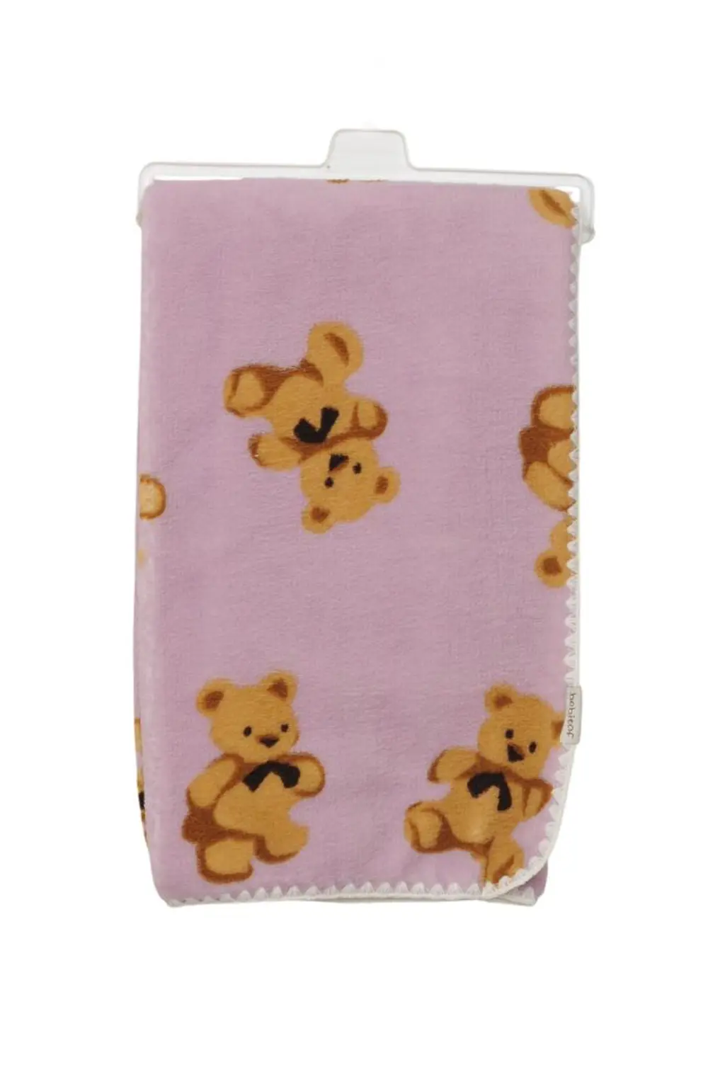 Bebitof Sevimli Ayıcıklar Desenli 90x100 cm Peluş Bebek Battaniye